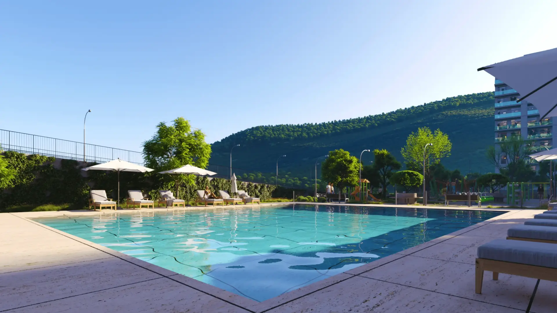 ღია საცურაო აუზი