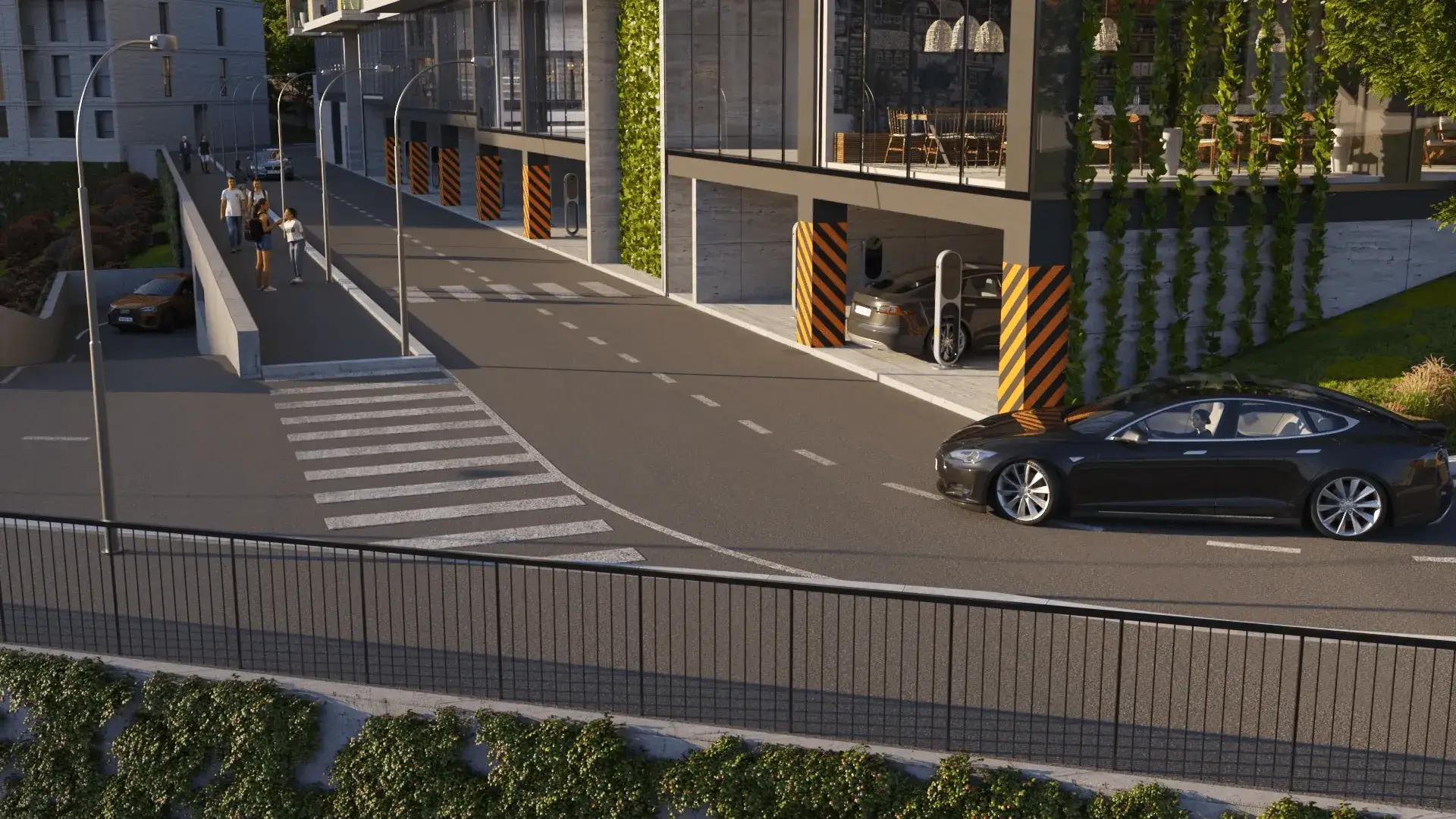 ორდონიანი დახურული პარკინგი