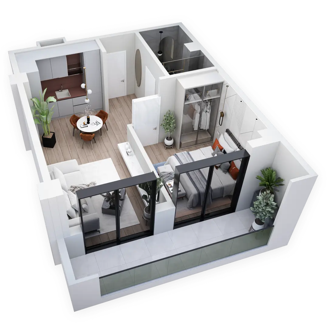 C108 — 3D - მაკეტი