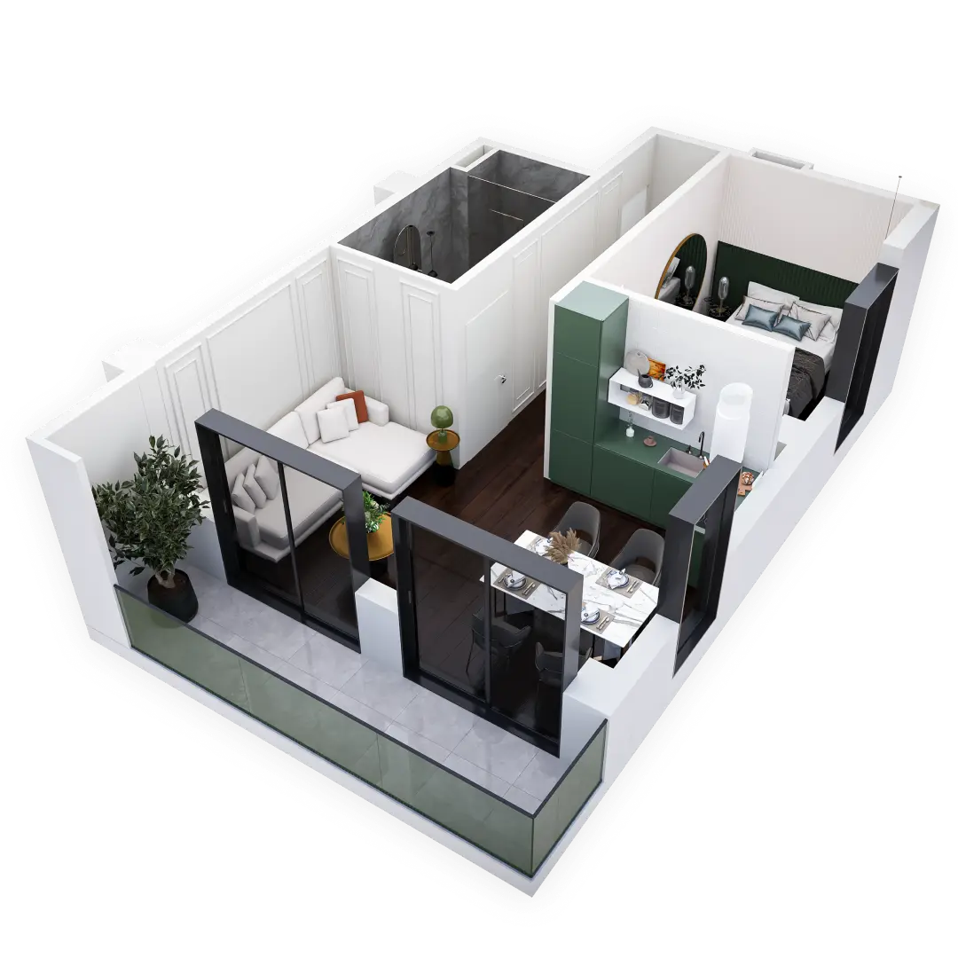 C124 — 3D Model
