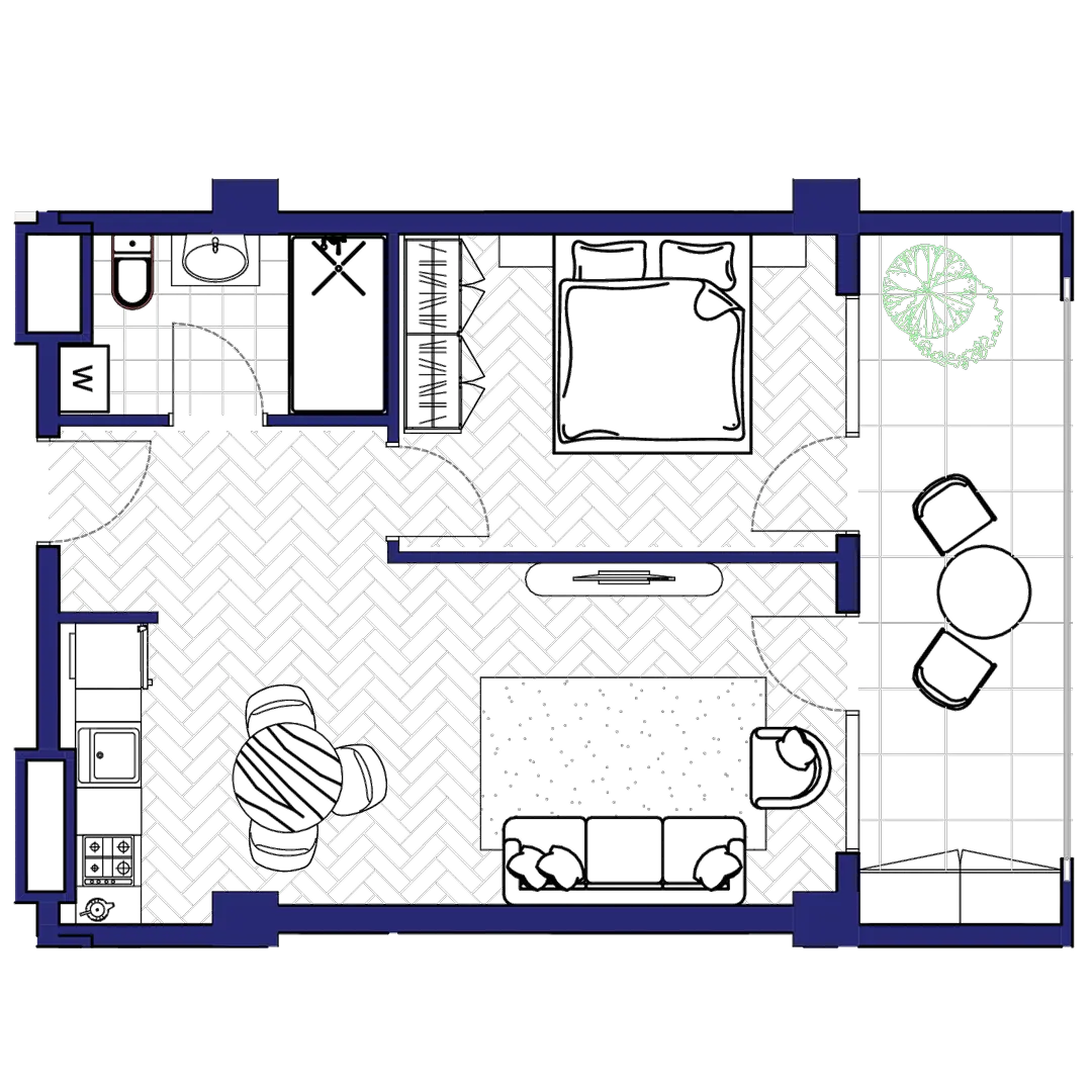 ბინა 189 — გეგმა